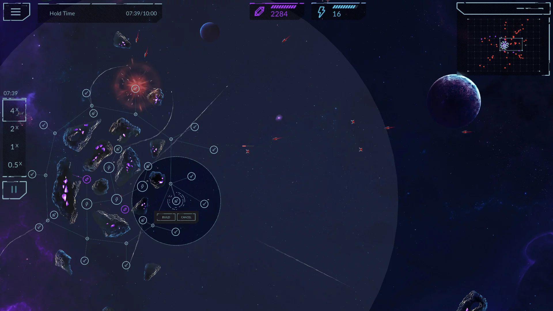 Изображение игры: Phantom Signal — Sci-Fi Strategy Game