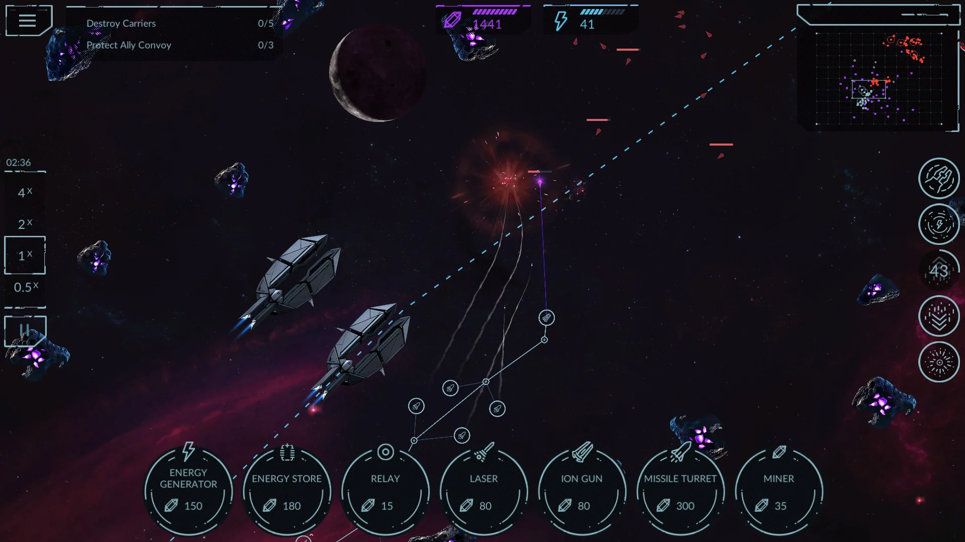 Изображение игры: Phantom Signal — Sci-Fi Strategy Game