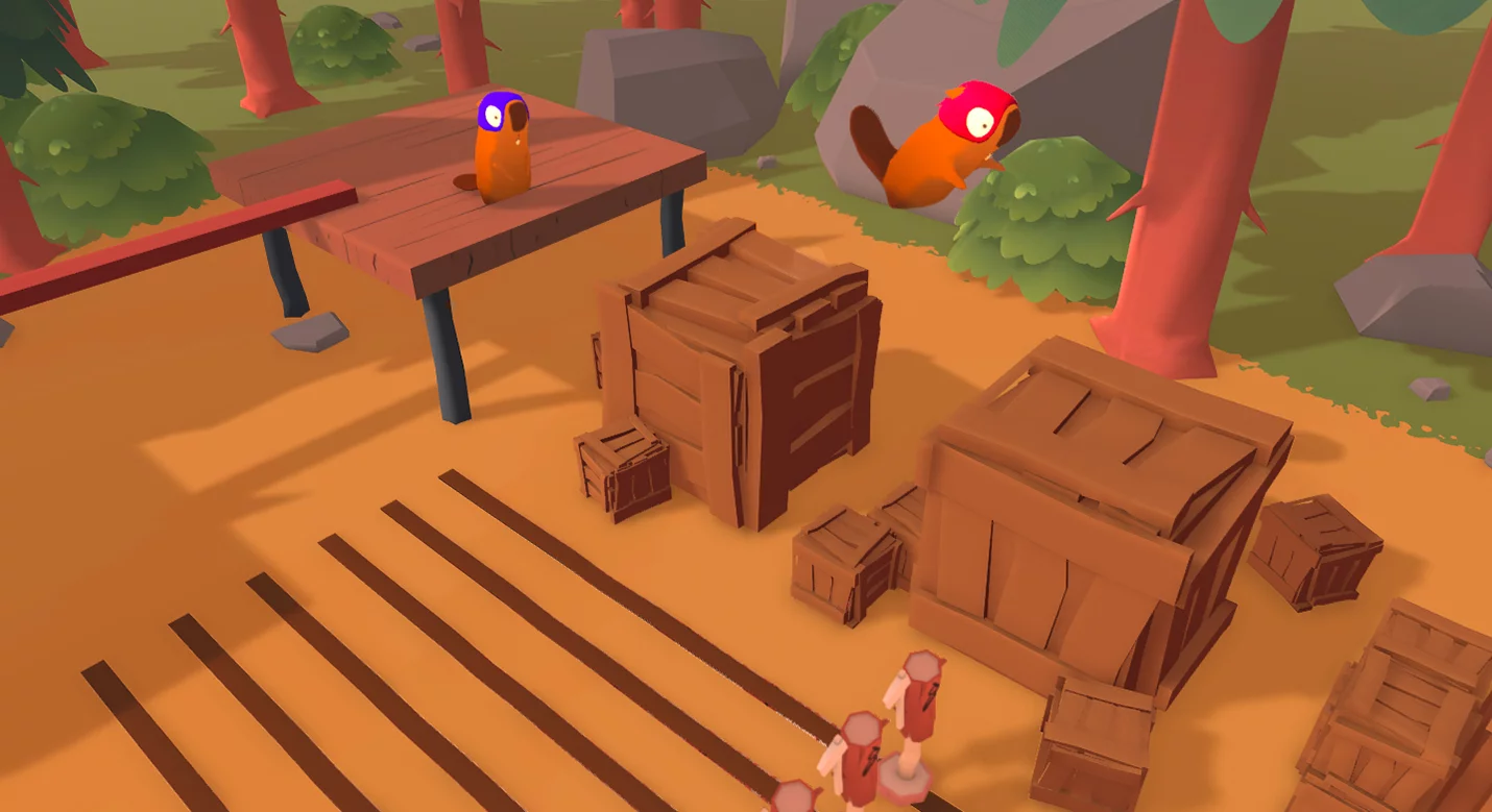 Изображение игры: Beavers Be Dammed