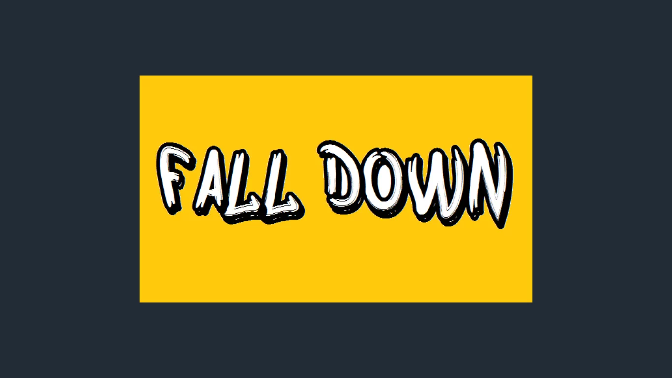 Изображение игры: Fall Down