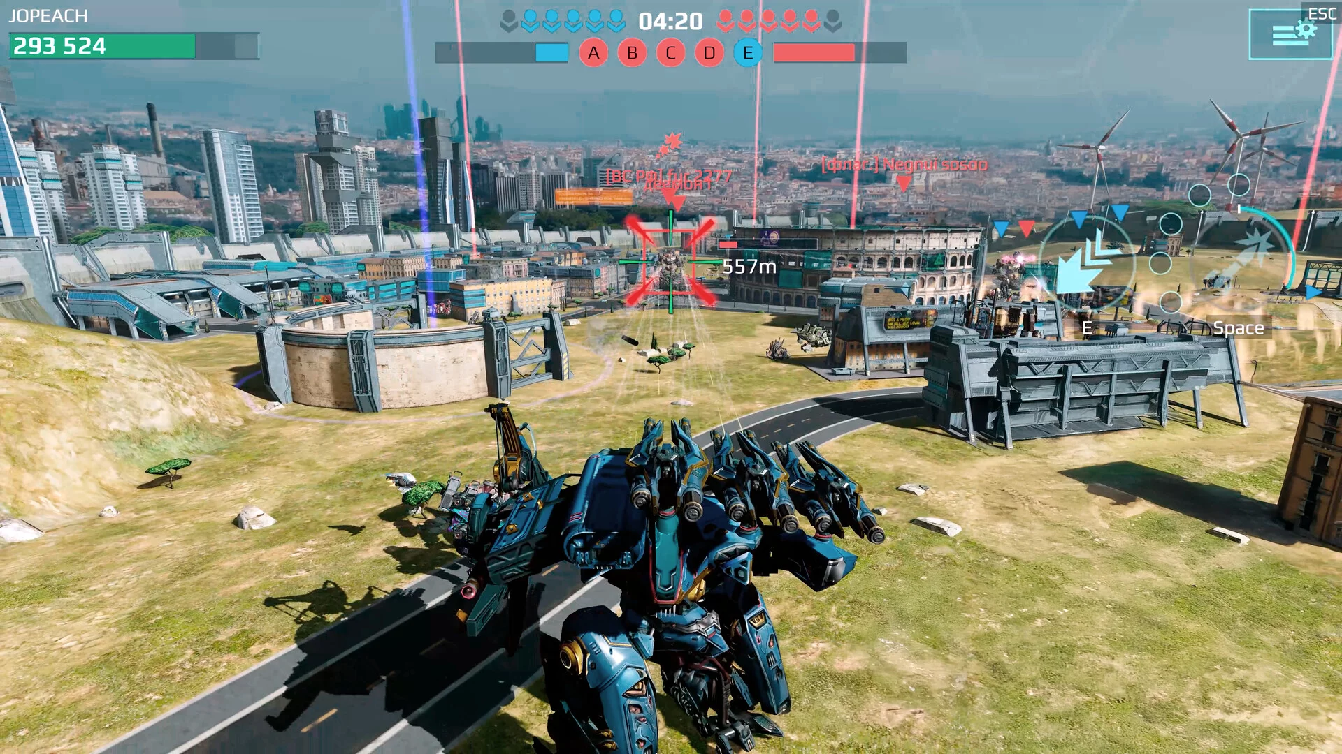 Изображение игры: War Robots