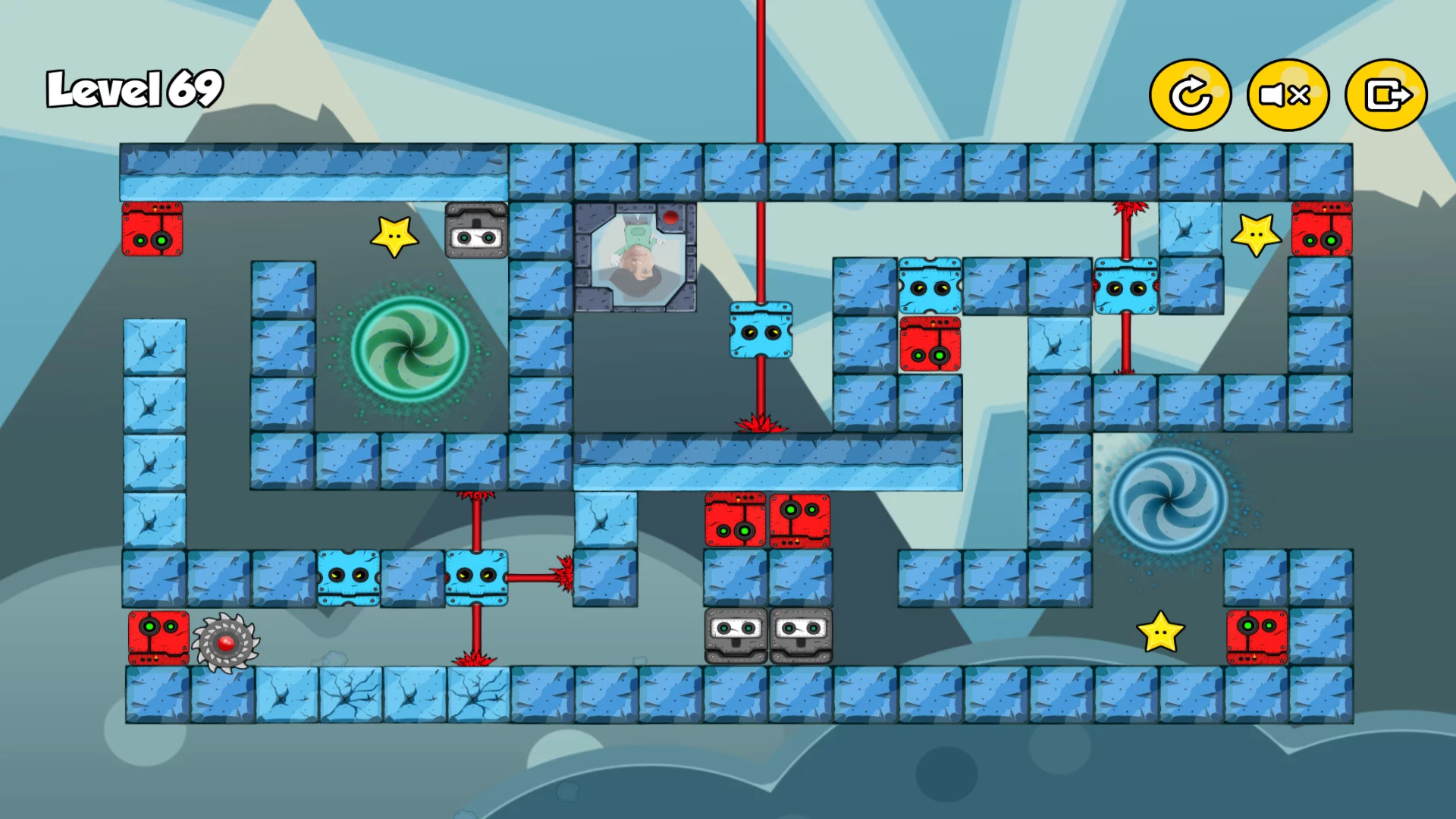 Изображение игры: Free Yourself - A Gravity Puzzle Game Starring YOU!