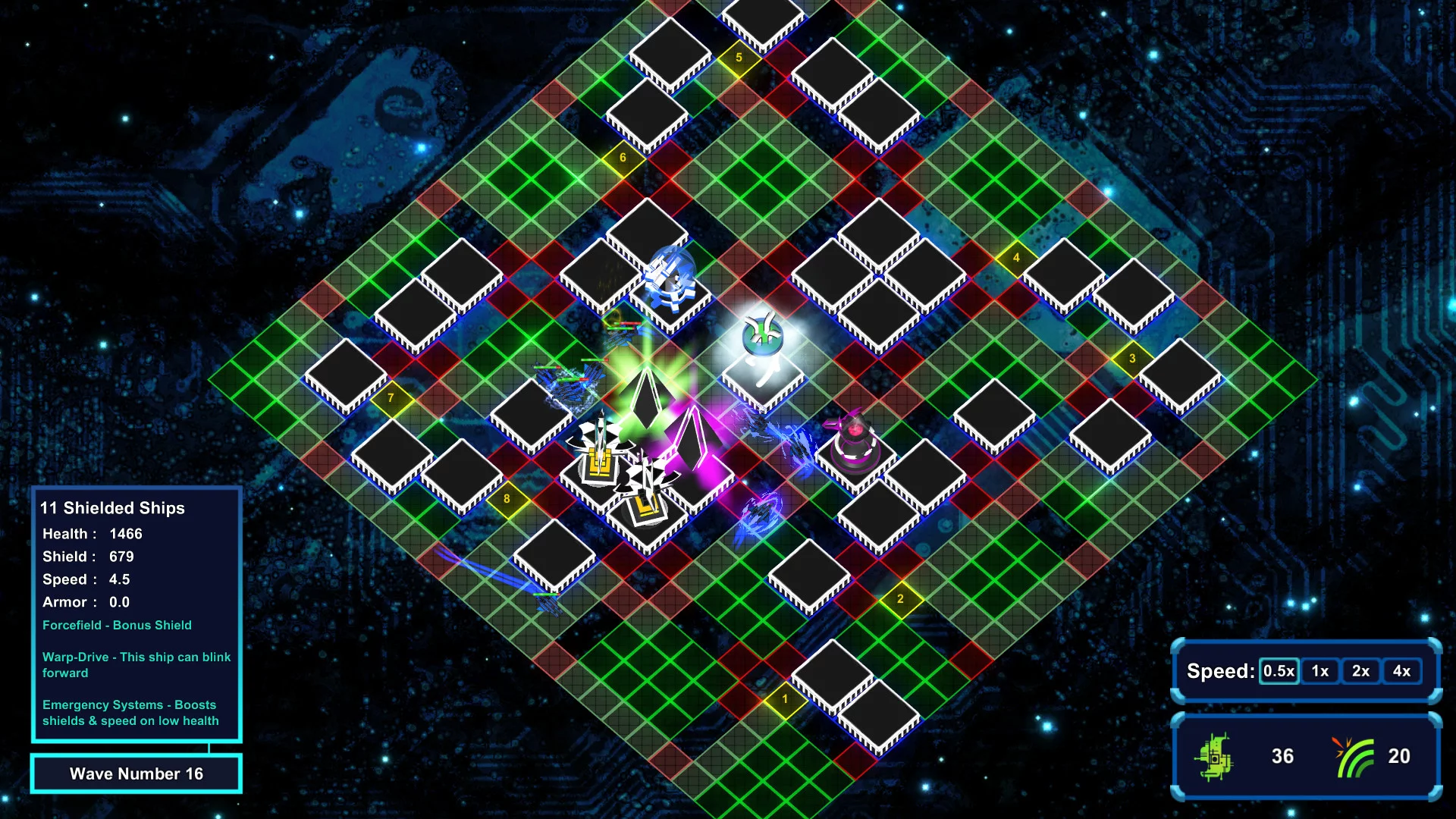 Изображение игры: Electromaze Tower Defense