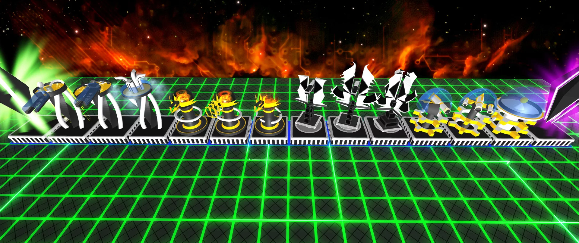 Изображение игры: Electromaze Tower Defense