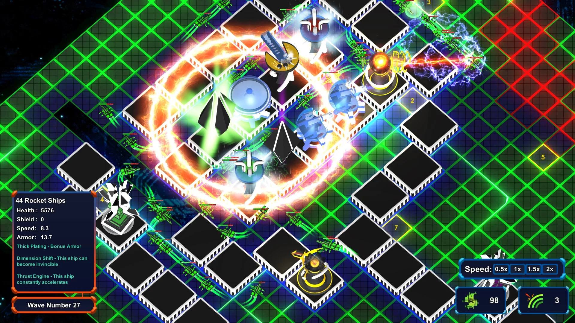 Изображение игры: Electromaze Tower Defense