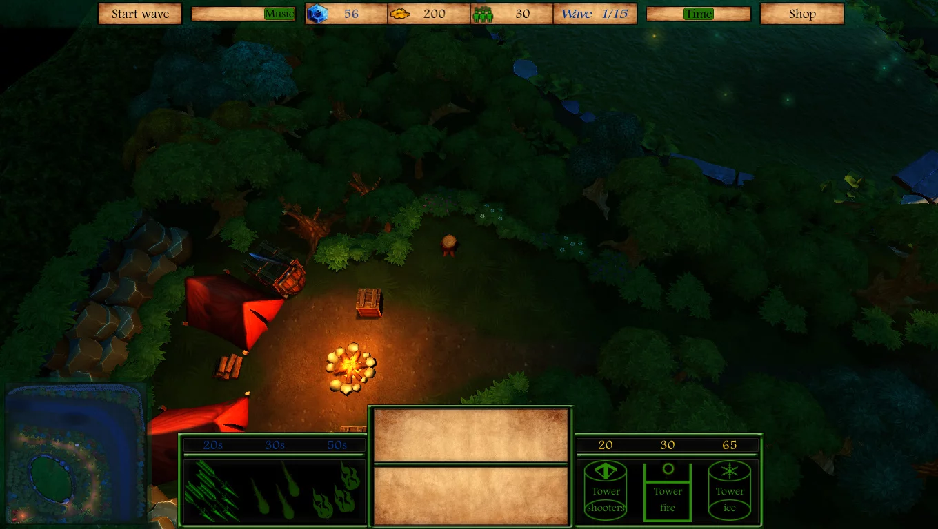 Изображение игры: Fantasy Defense