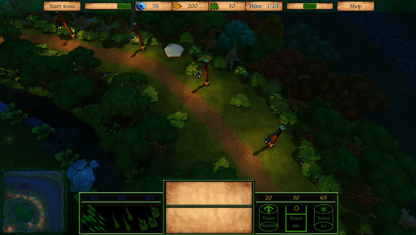 Изображение игры: Fantasy Defense