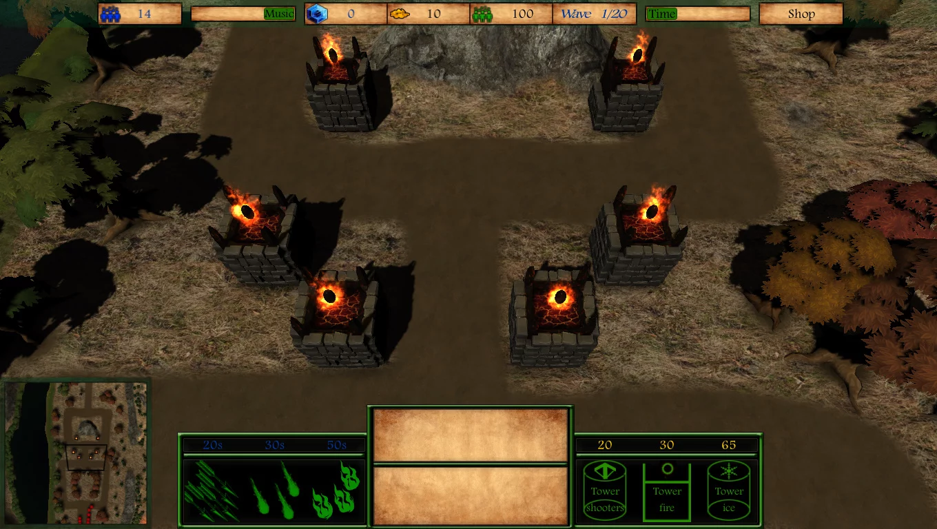 Изображение игры: Fantasy Defense