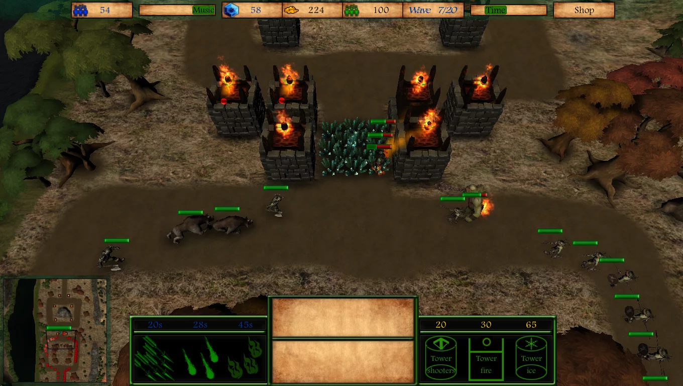 Изображение игры: Fantasy Defense