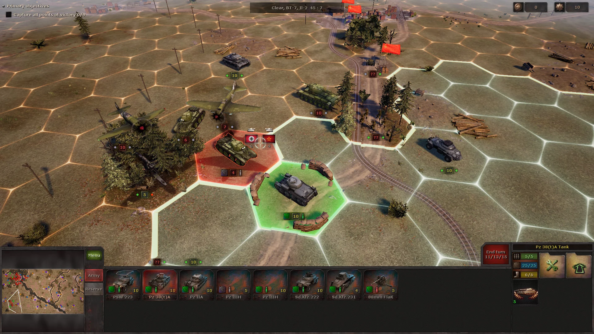 Изображение игры: Panzer Strategy
