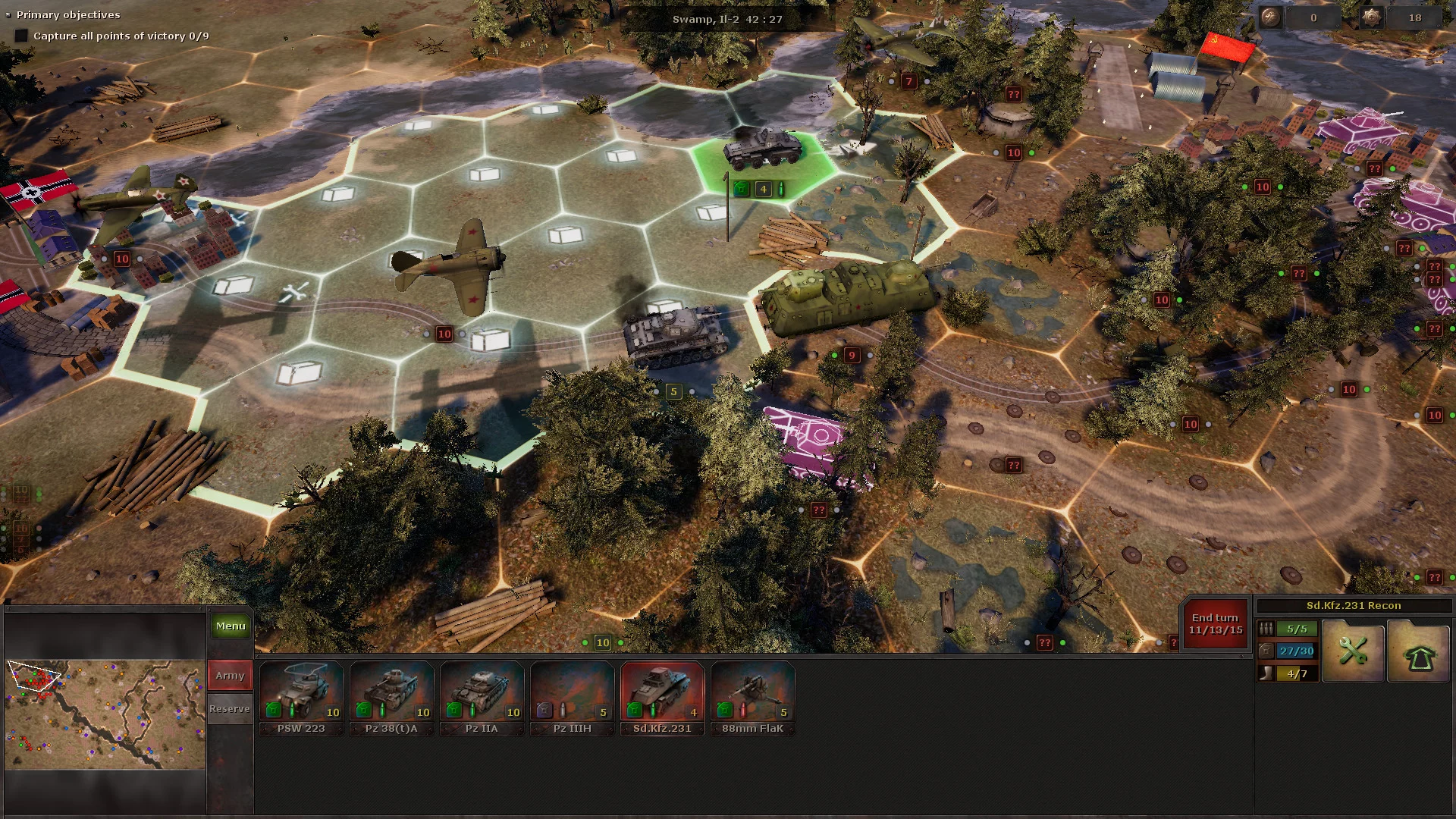 Изображение игры: Panzer Strategy