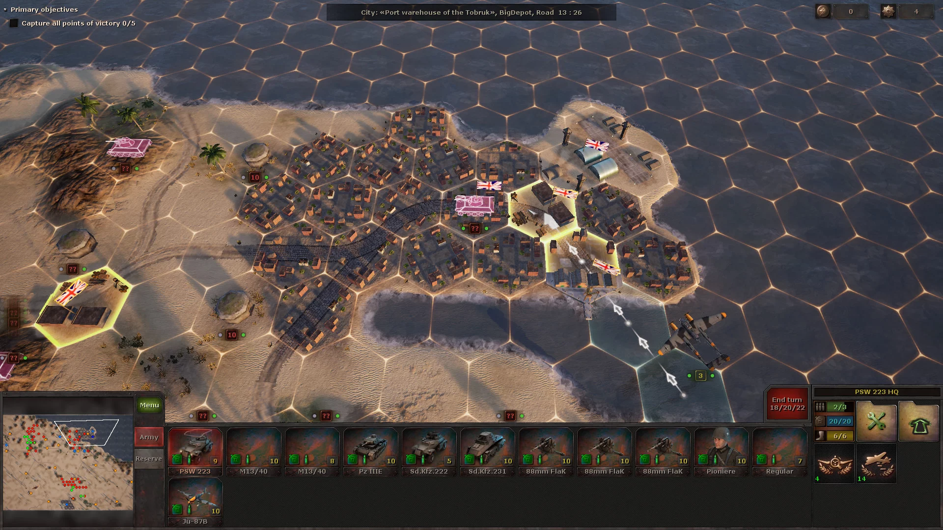 Изображение игры: Panzer Strategy