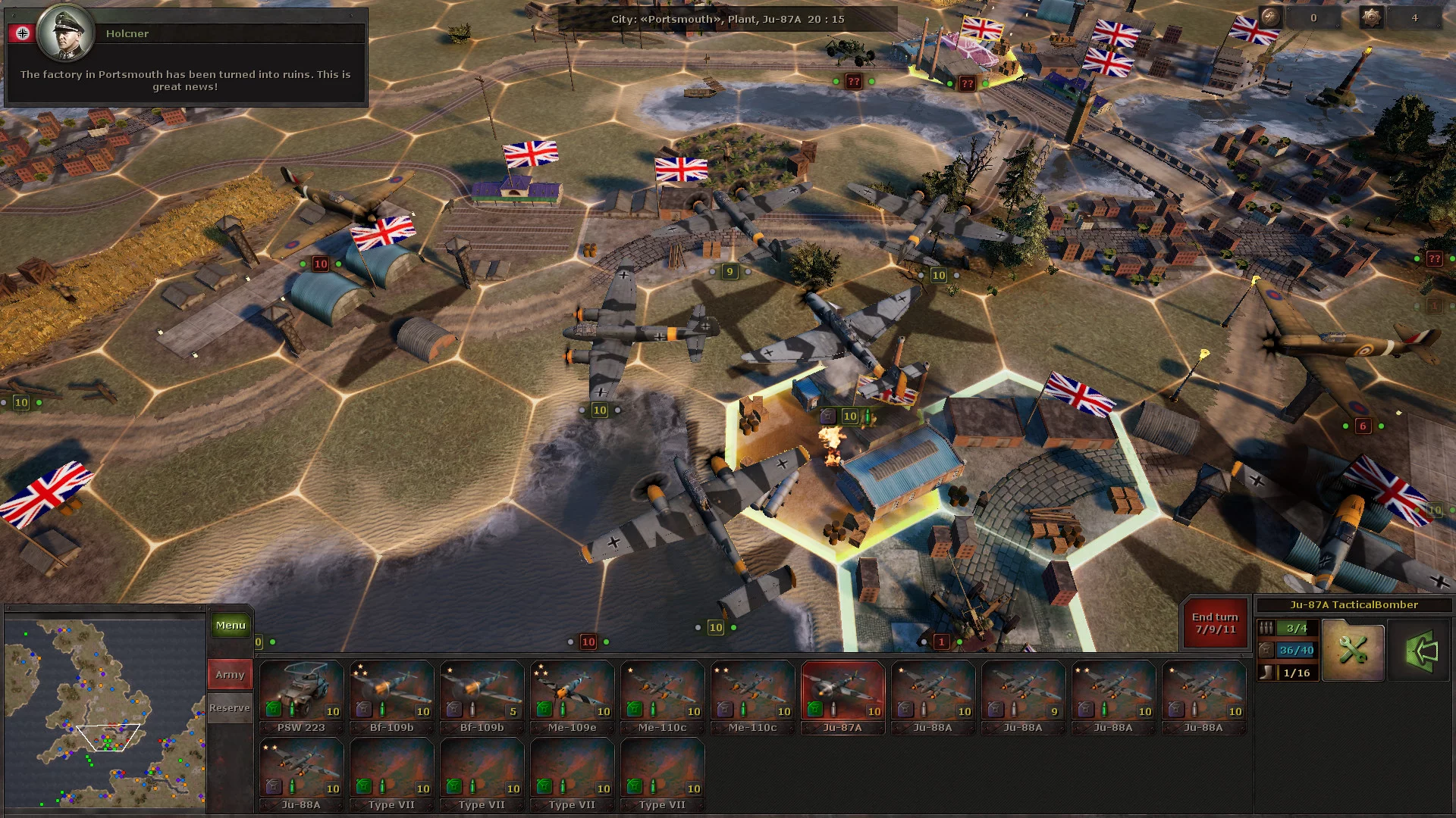 Изображение игры: Panzer Strategy