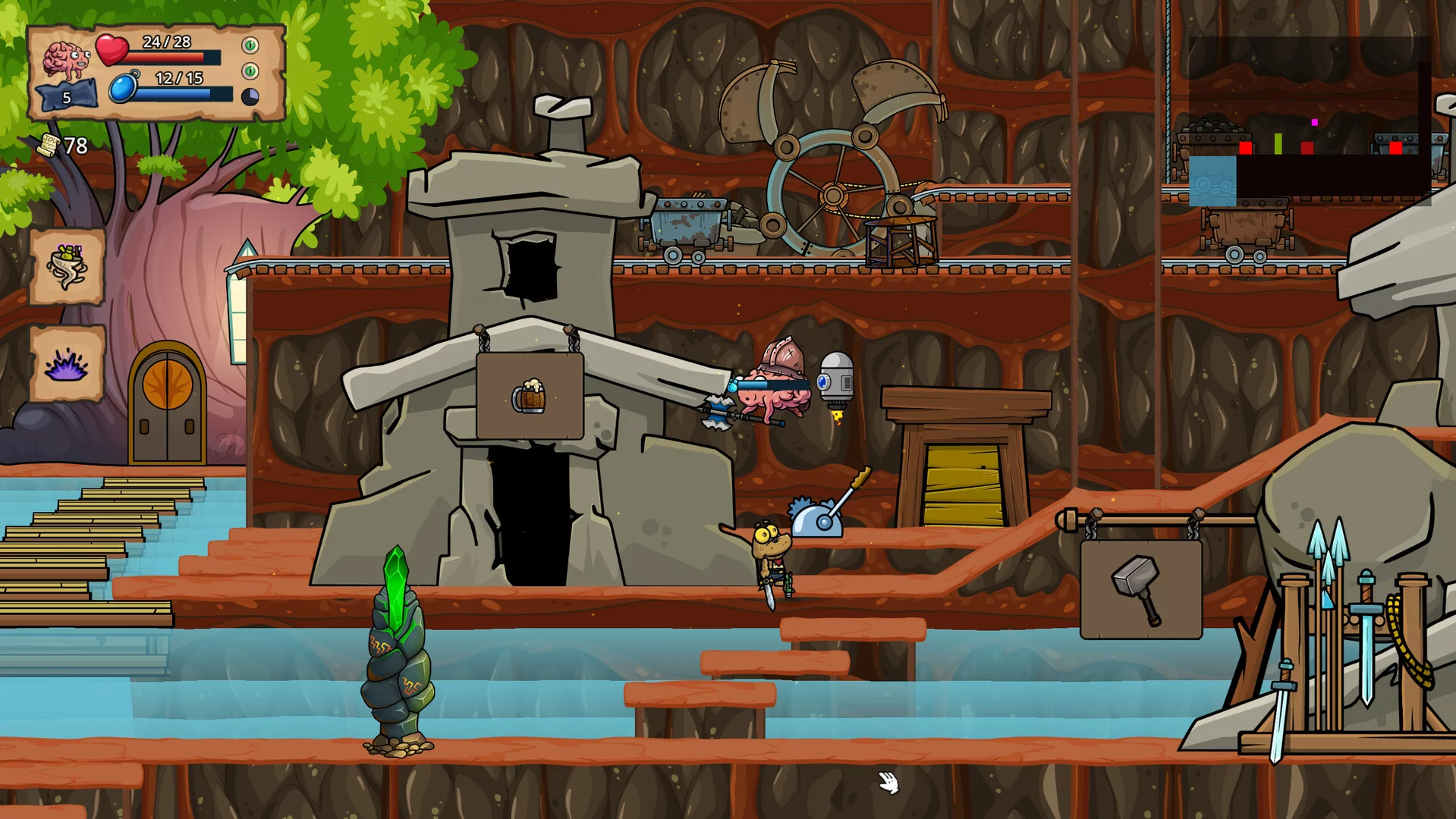 Изображение игры: Squally