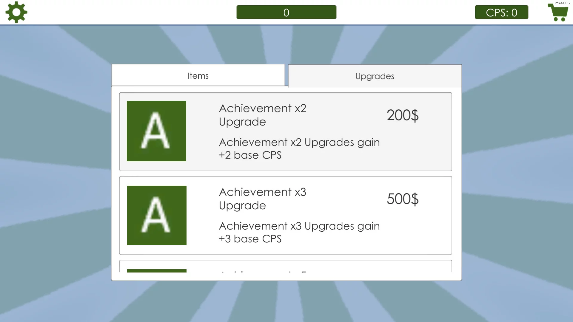 Изображение игры: Achievement Clicker 2018