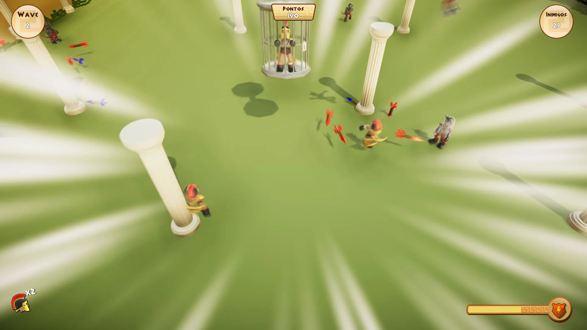 Изображение игры: Shield Impact