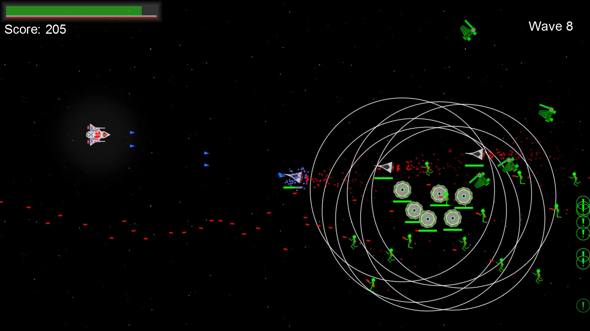Изображение игры: Asteroidiga