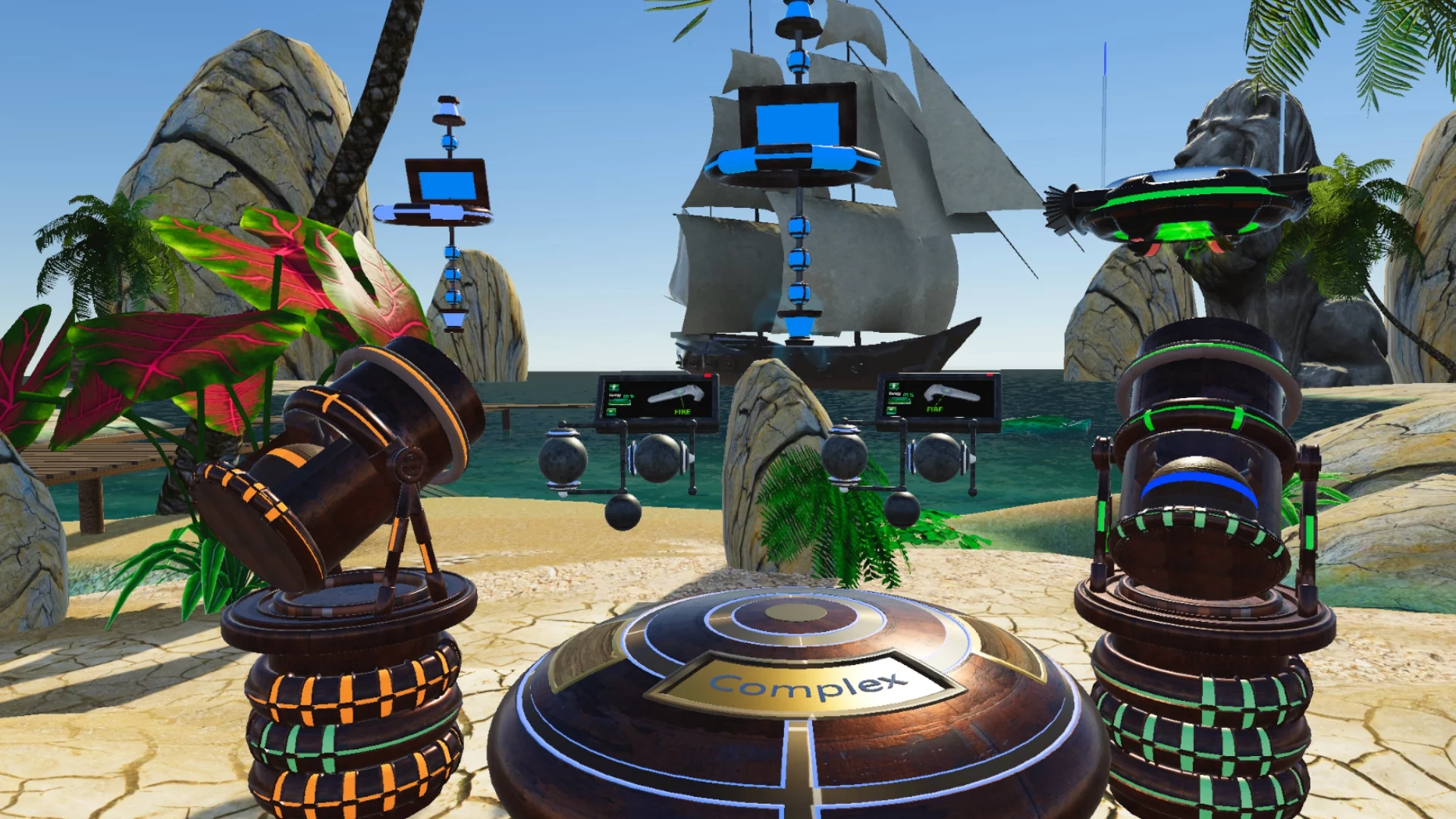 Изображение игры: COMPLEX a VR Puzzle Game