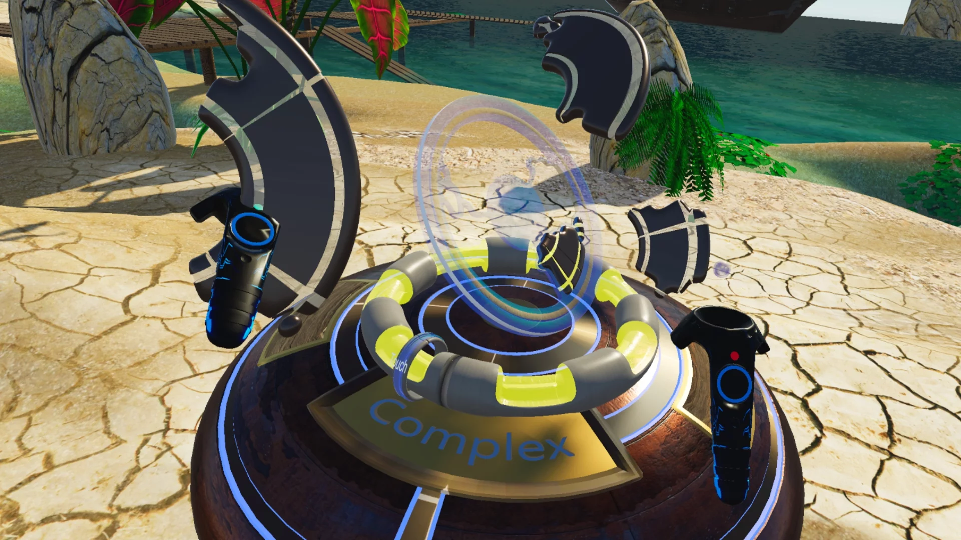 Изображение игры: COMPLEX a VR Puzzle Game