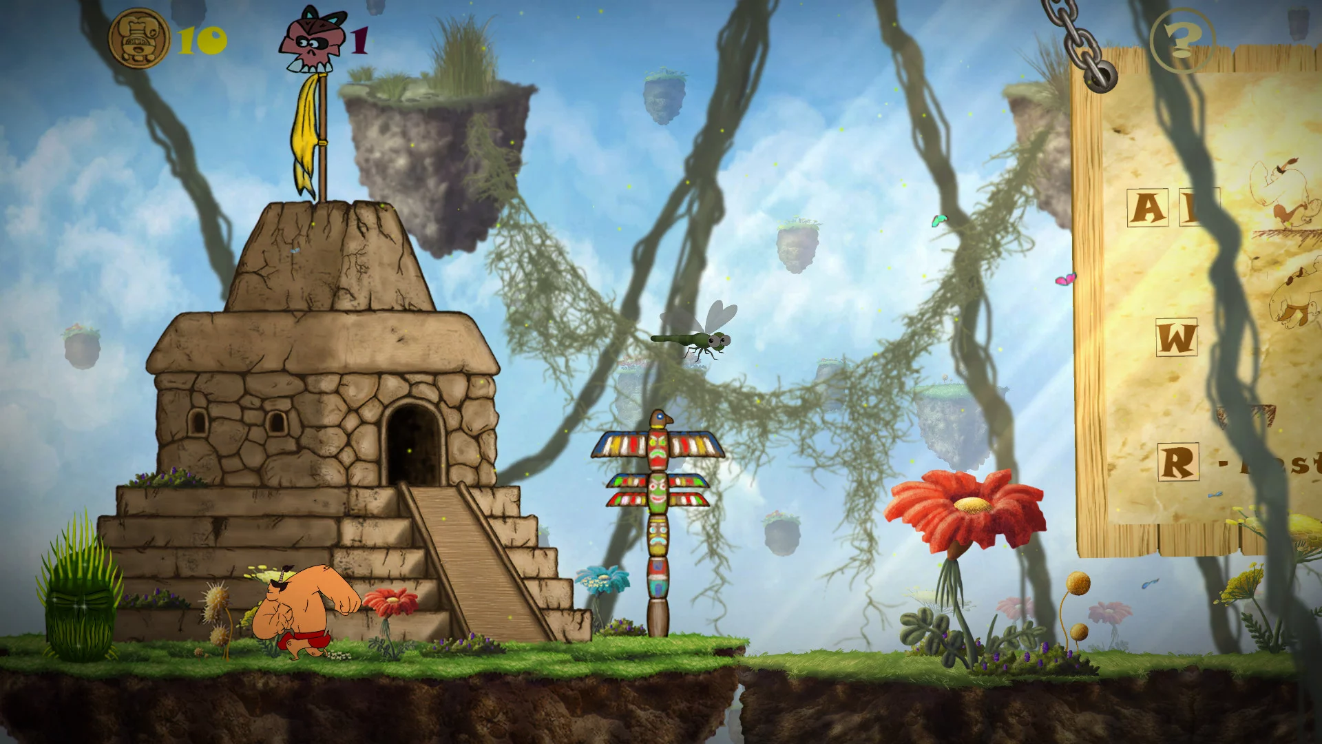 Изображение игры: Hunahpu Quest. Mechanoid