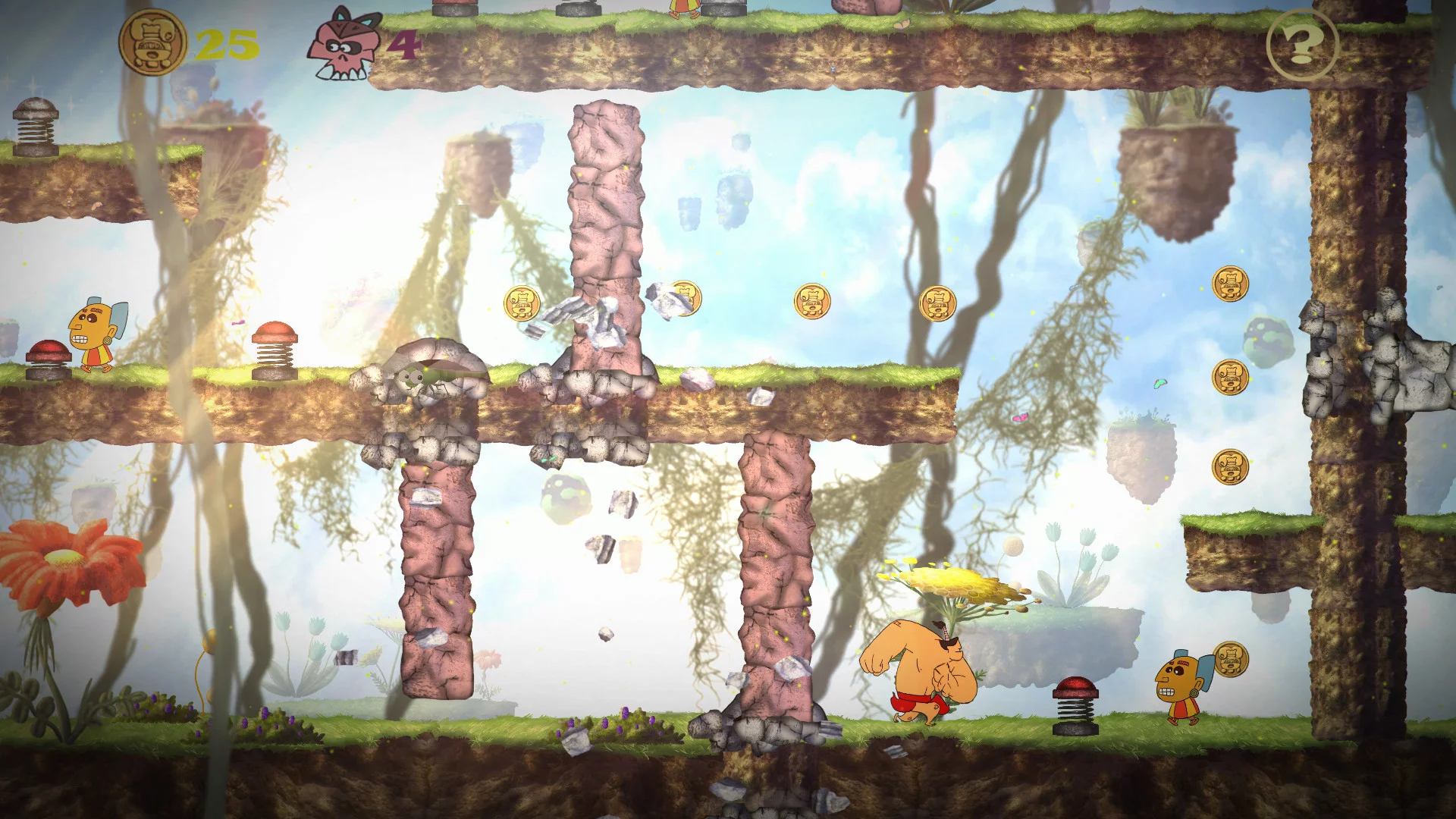 Изображение игры: Hunahpu Quest. Mechanoid