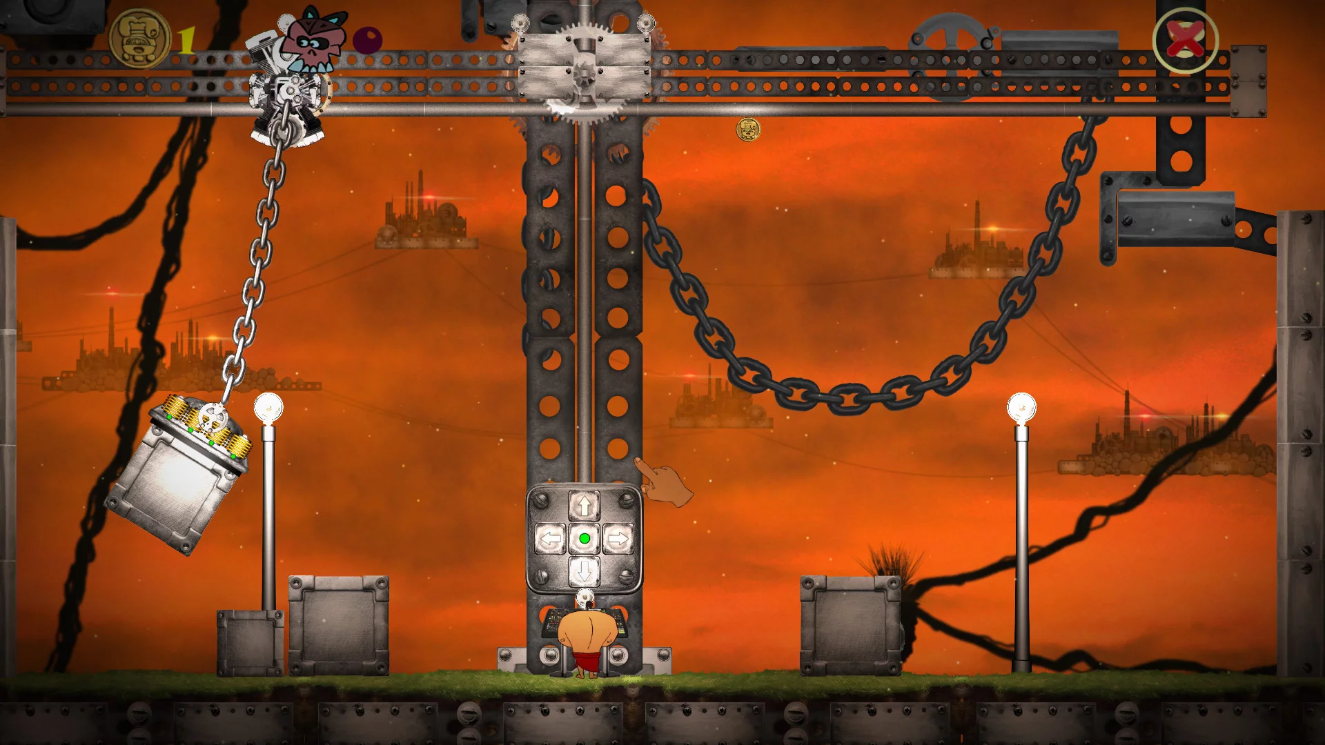 Изображение игры: Hunahpu Quest. Mechanoid