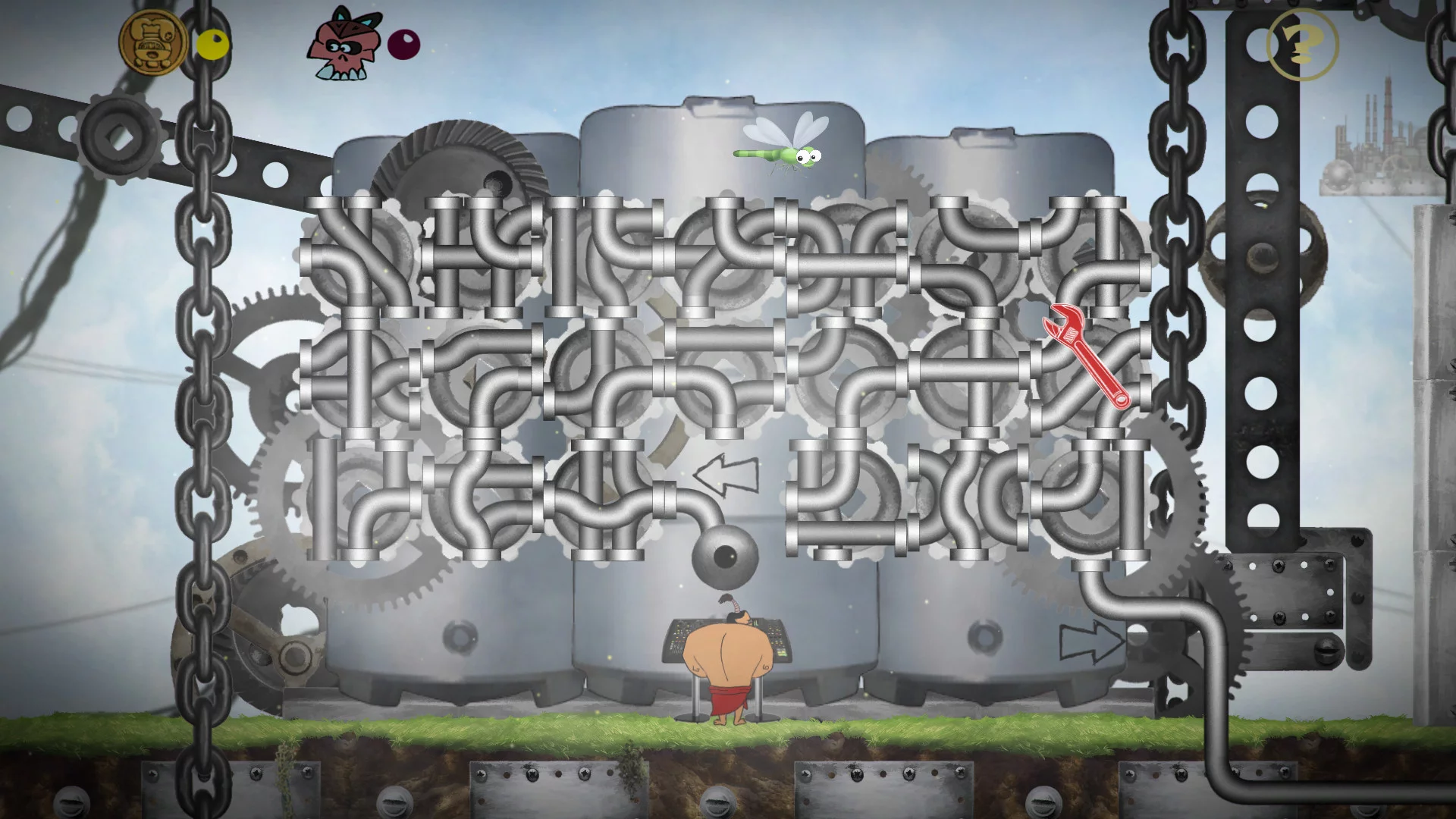 Изображение игры: Hunahpu Quest. Mechanoid
