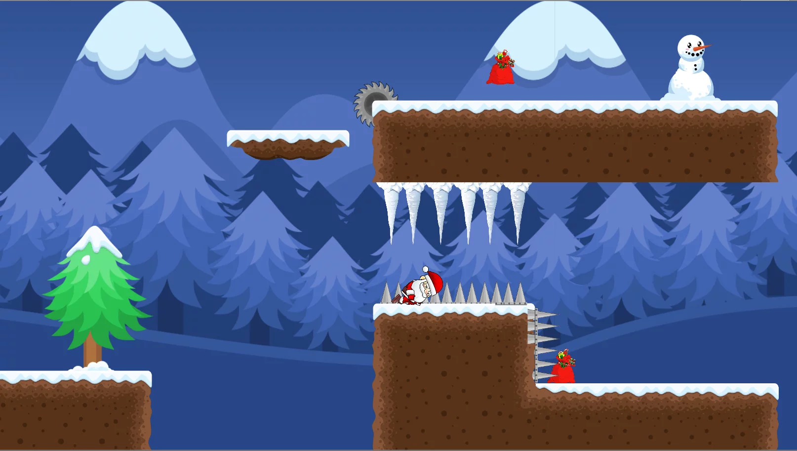 Изображение игры: Christmas Santa Troubles