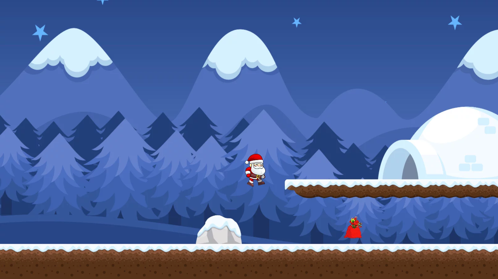 Изображение игры: Christmas Santa Troubles