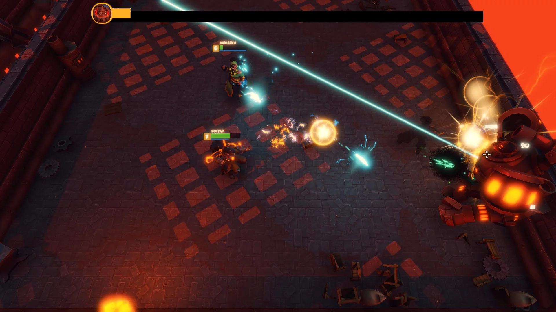 Изображение игры: Boss Crushers