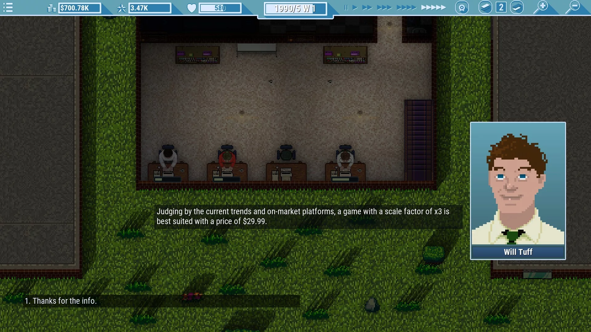 Изображение игры: Game Dev Studio