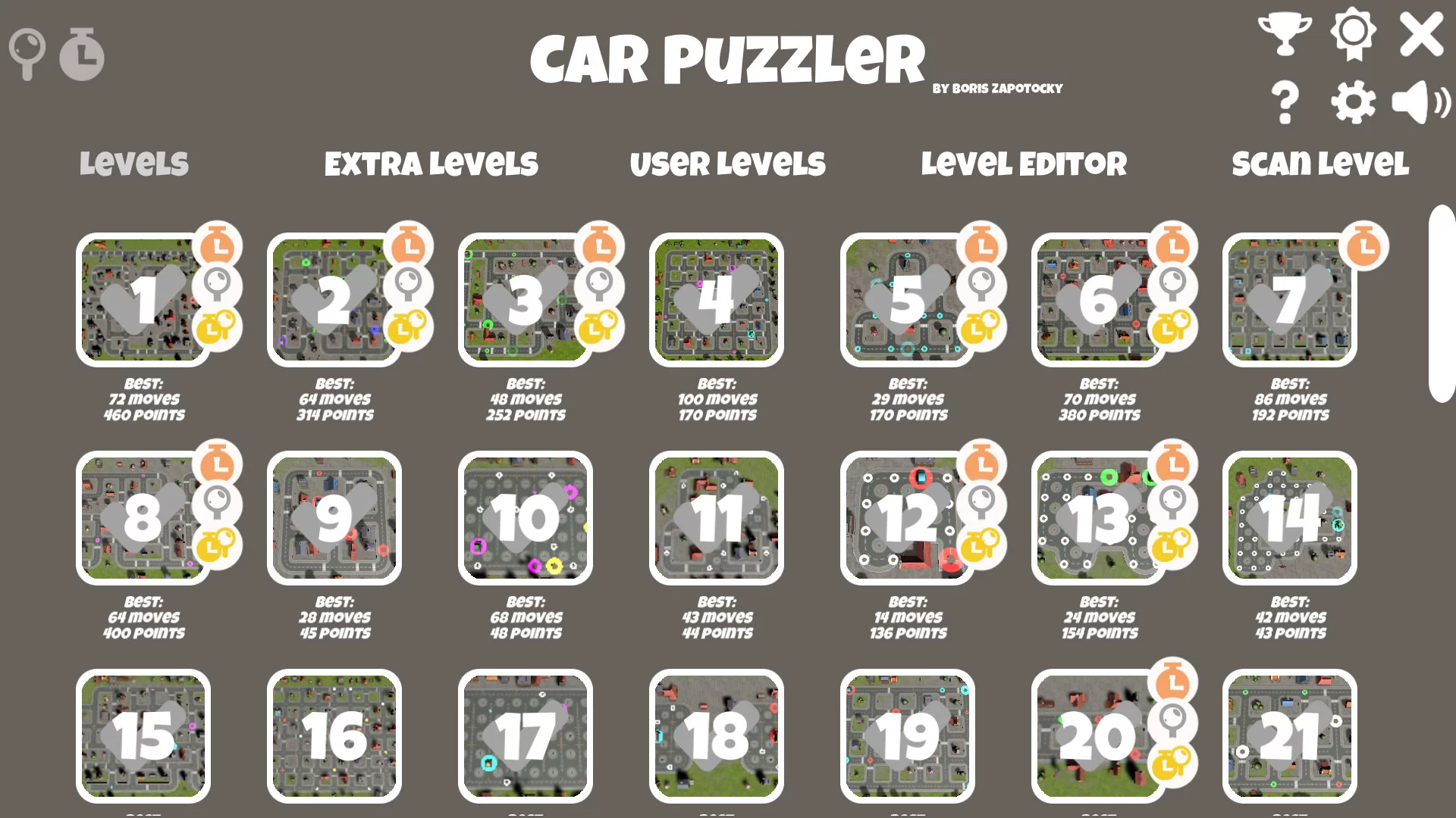Изображение игры: Car Puzzler