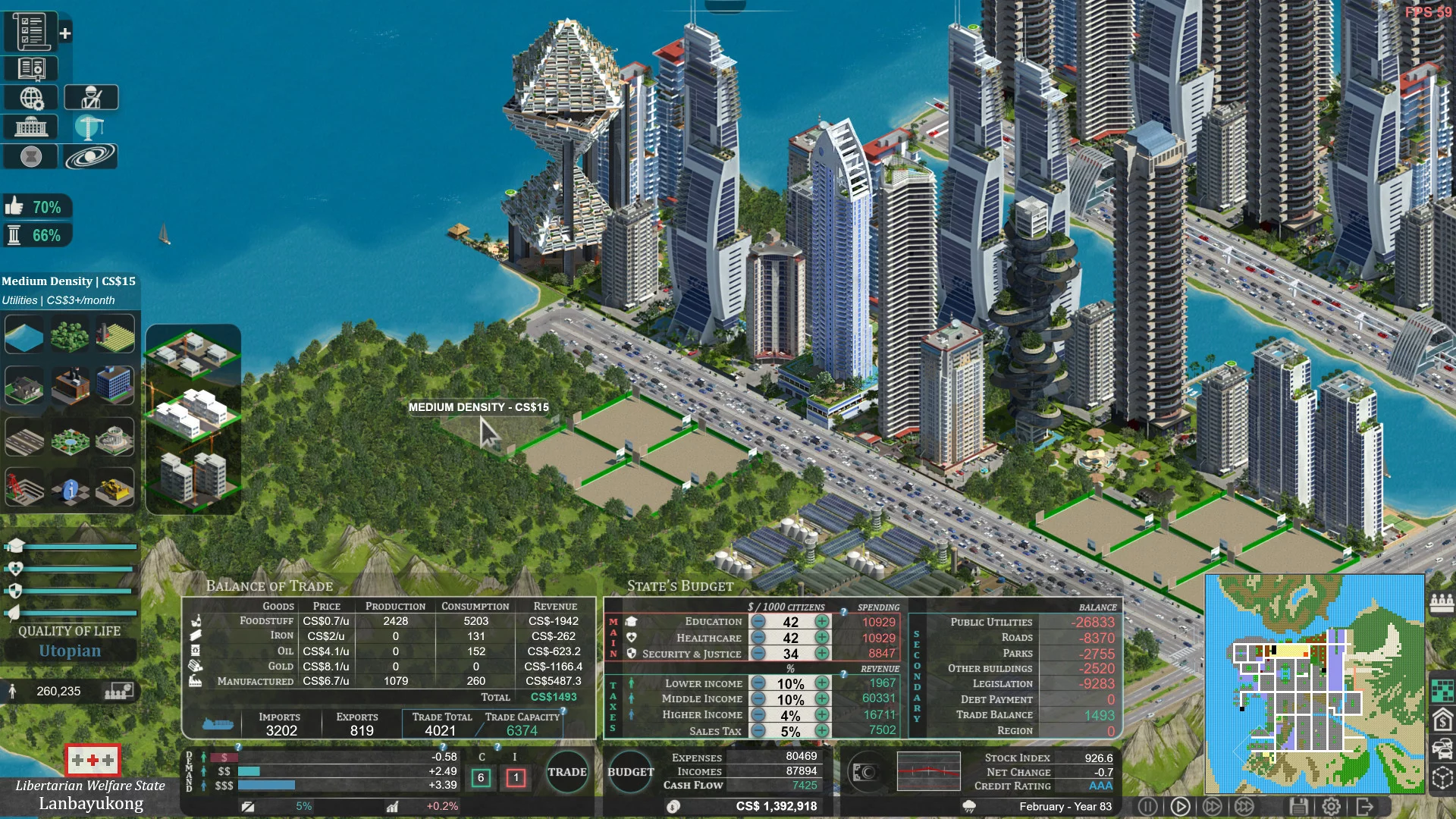 Изображение игры: Citystate