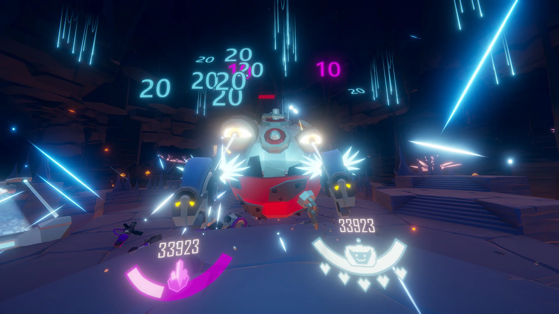 Изображение игры: Scrap Attack VR