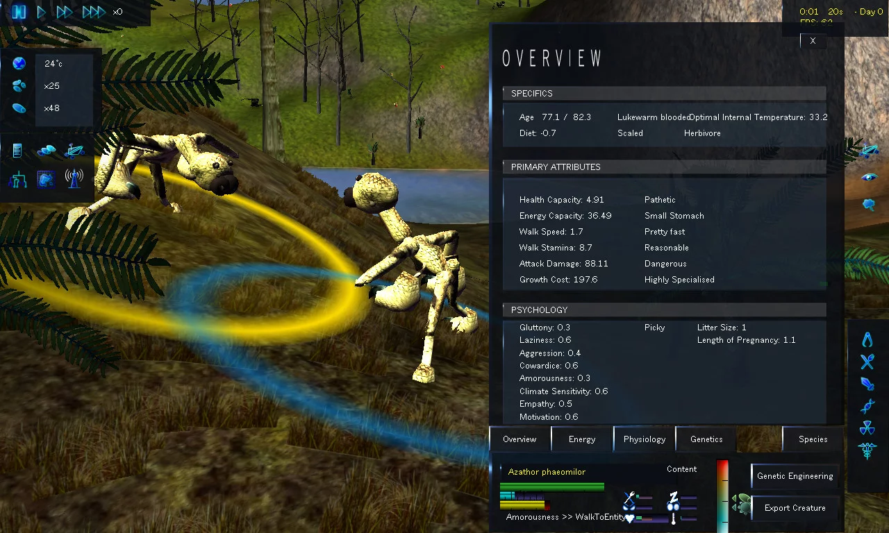 Изображение игры: Species: Artificial Life, Real Evolution
