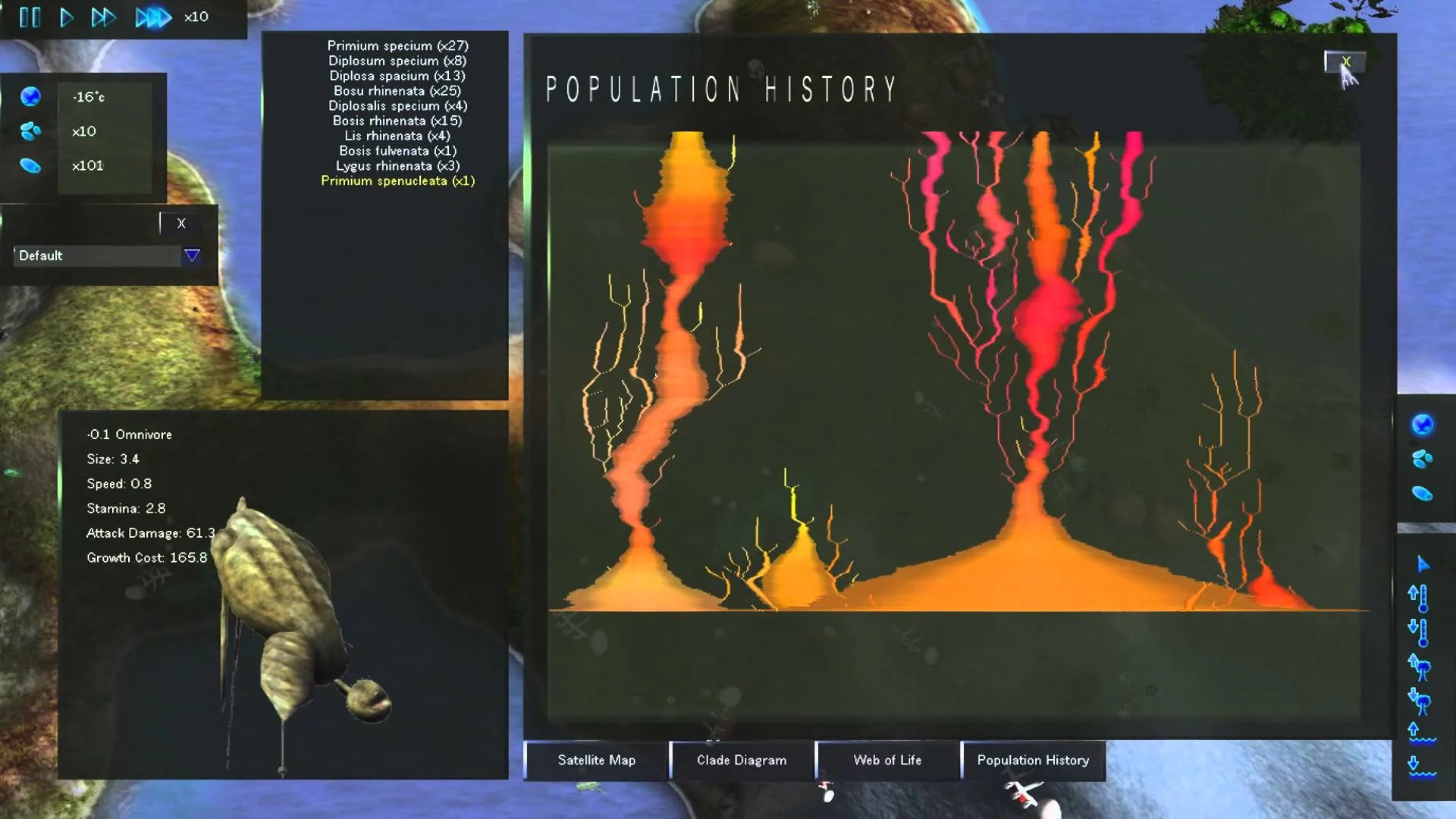 Изображение игры: Species: Artificial Life, Real Evolution