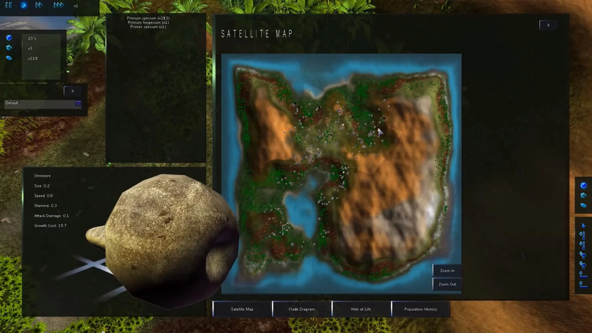 Изображение игры: Species: Artificial Life, Real Evolution