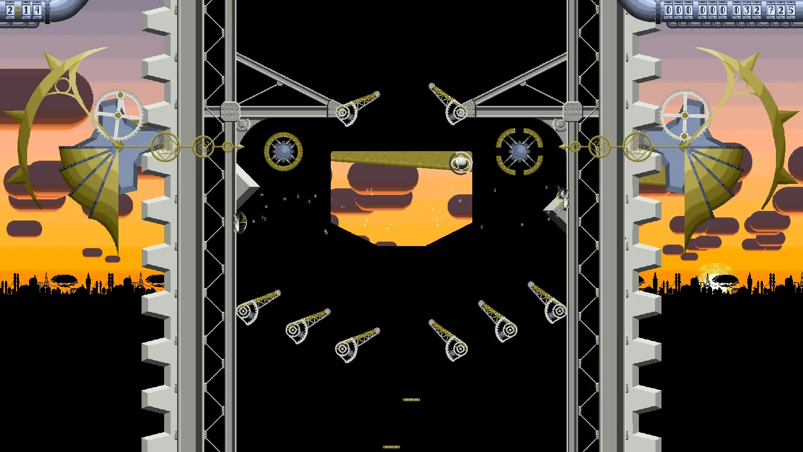 Изображение игры: Super Steampunk Pinball 2D