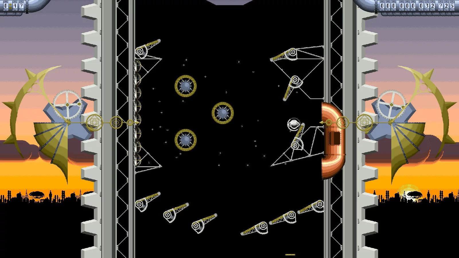 Изображение игры: Super Steampunk Pinball 2D