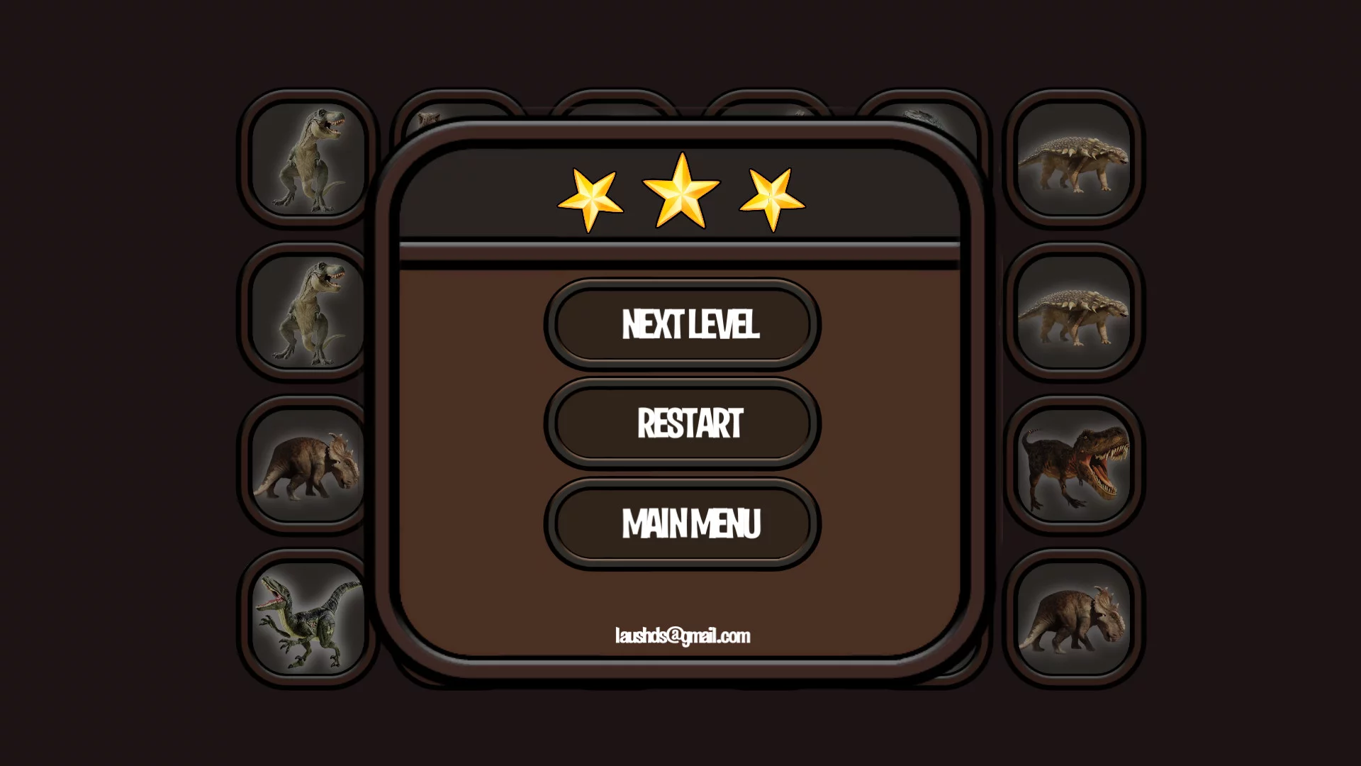 Изображение игры: Animals Memory: Dinosaurs