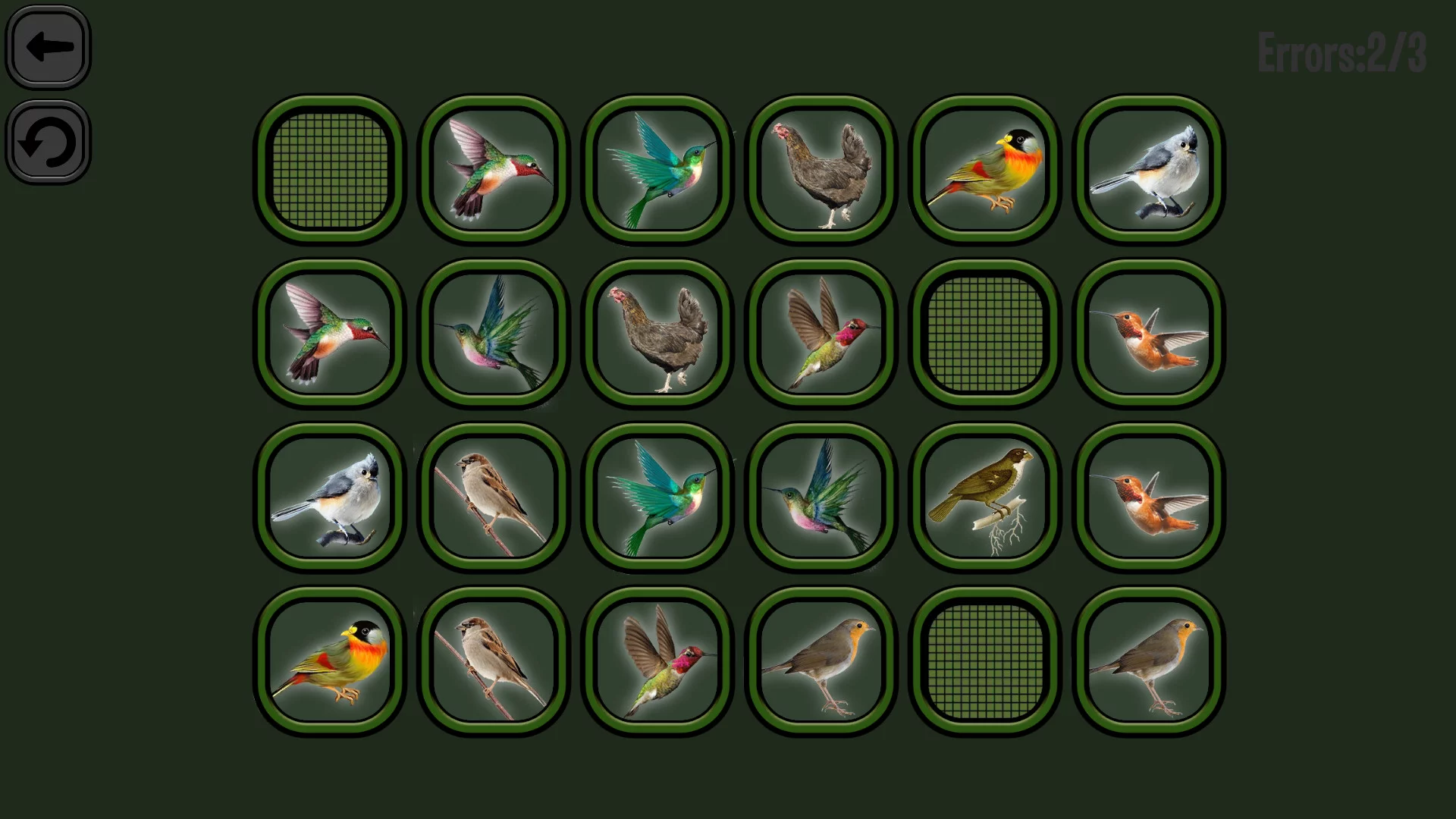 Изображение игры: Animals Memory: Birds