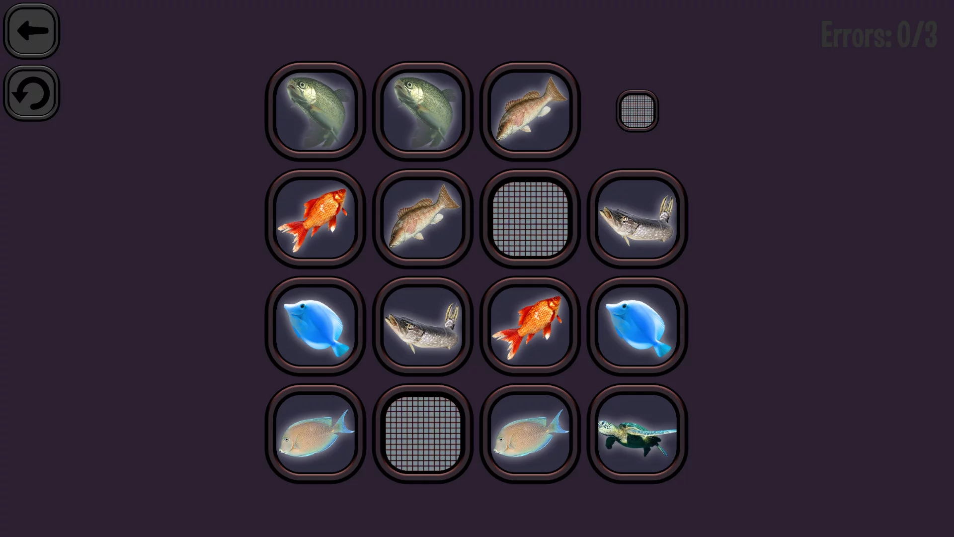 Изображение игры: Animals Memory: Underwater Kingdom