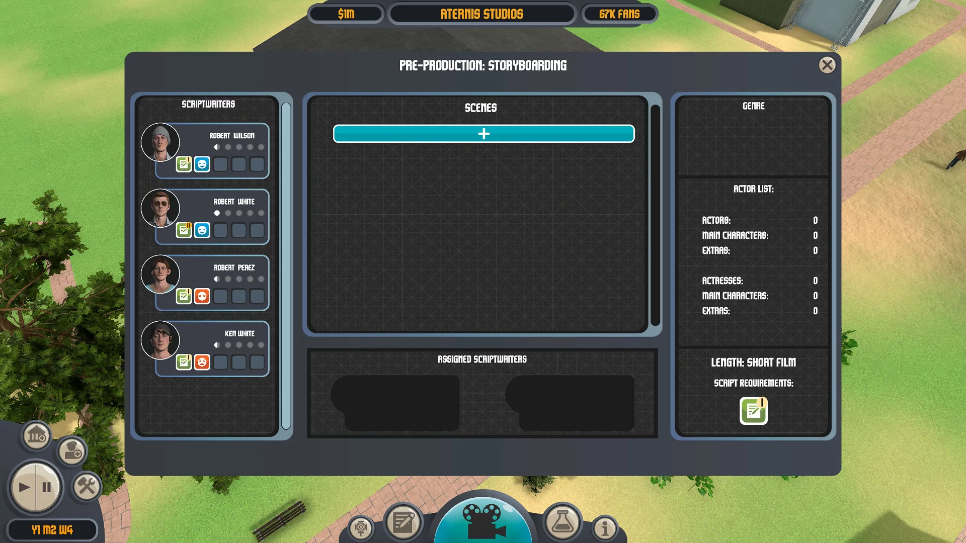 Изображение игры: Filmmaker Tycoon