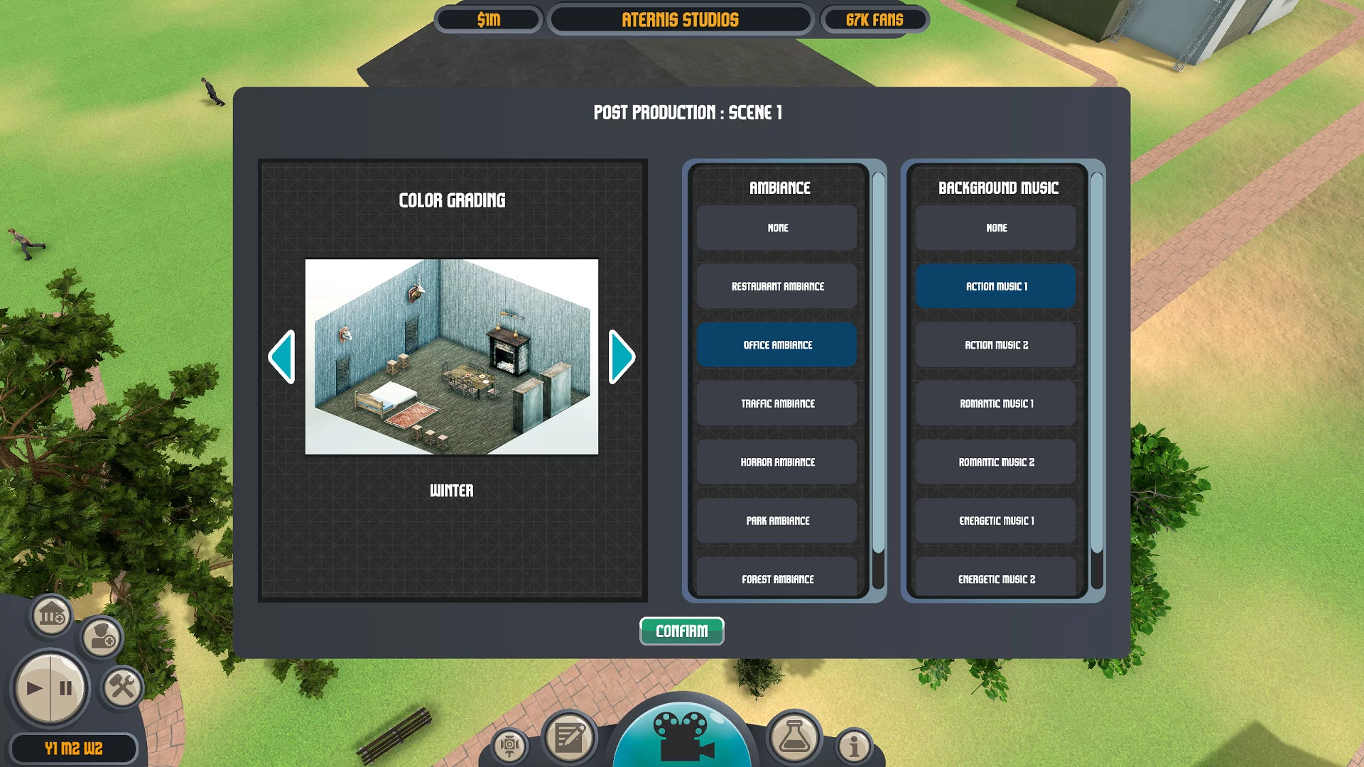 Изображение игры: Filmmaker Tycoon