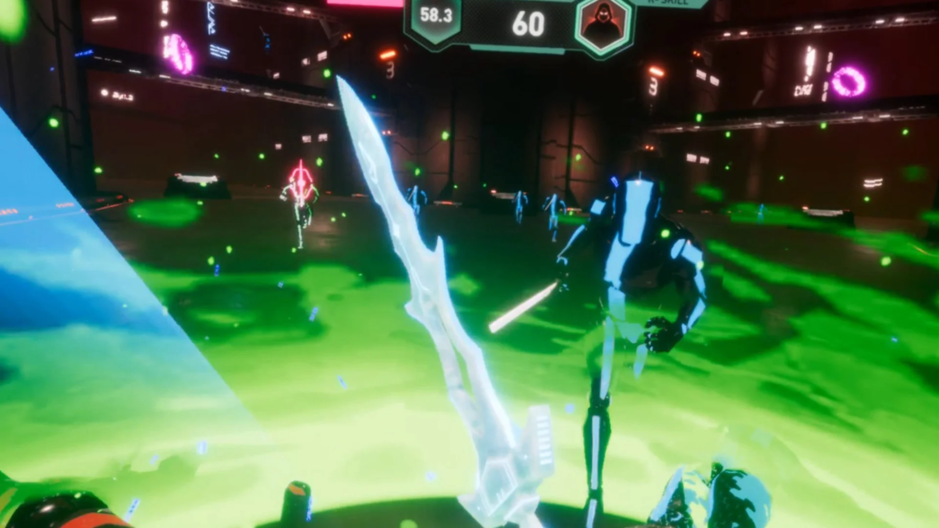 Изображение игры: Bladeline VR