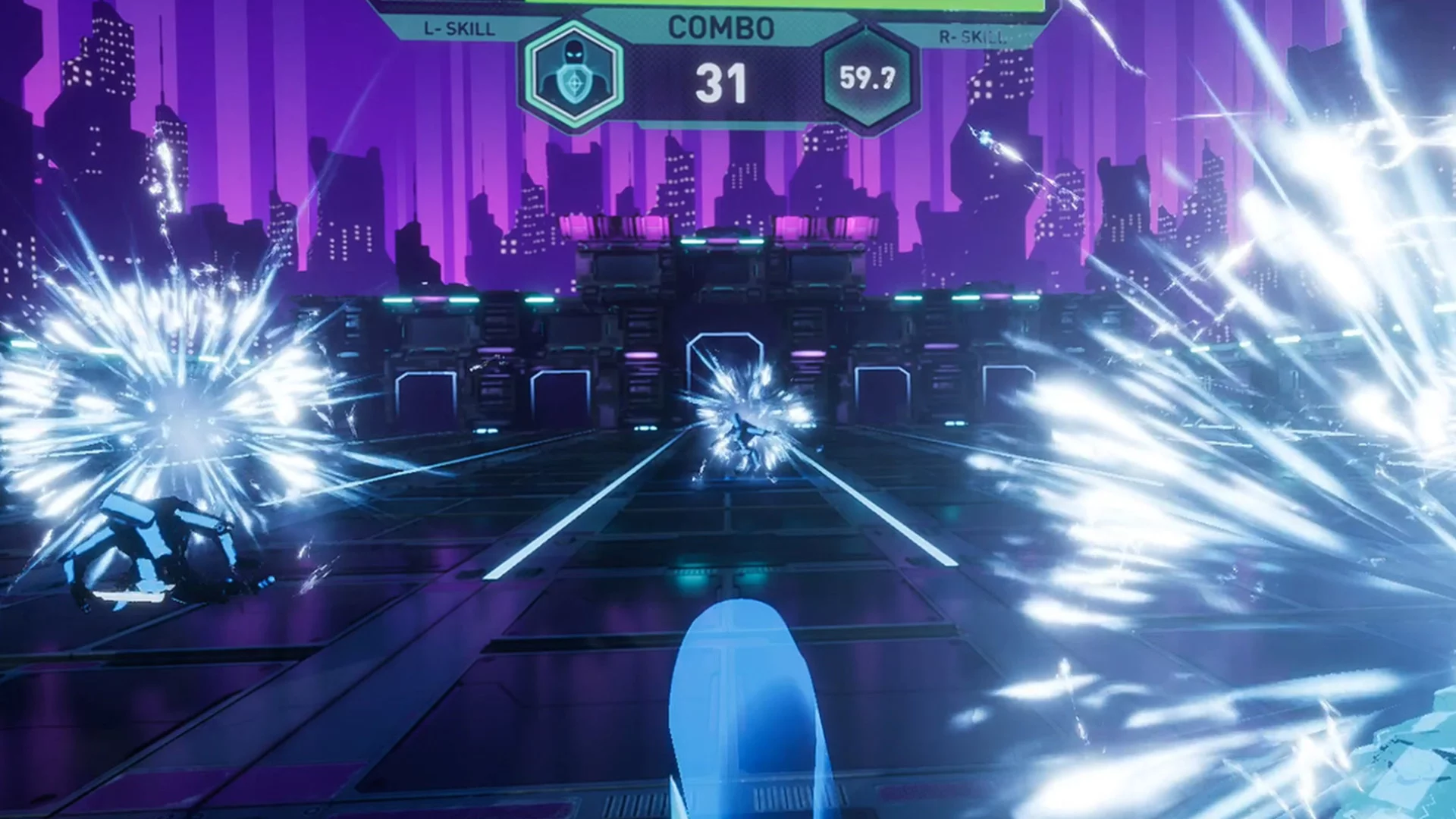 Изображение игры: Bladeline VR
