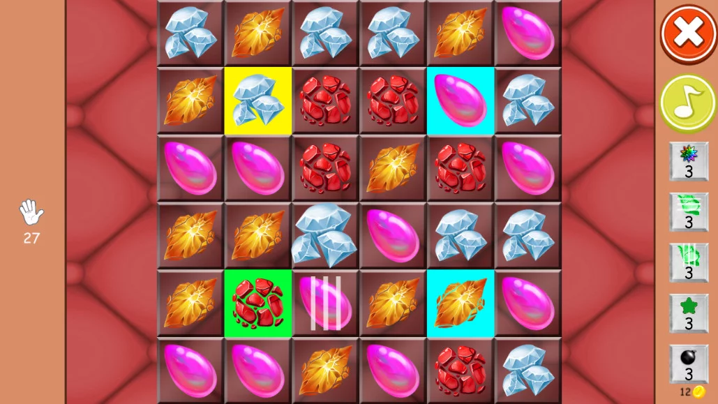 Изображение игры: Mighty Gemstones