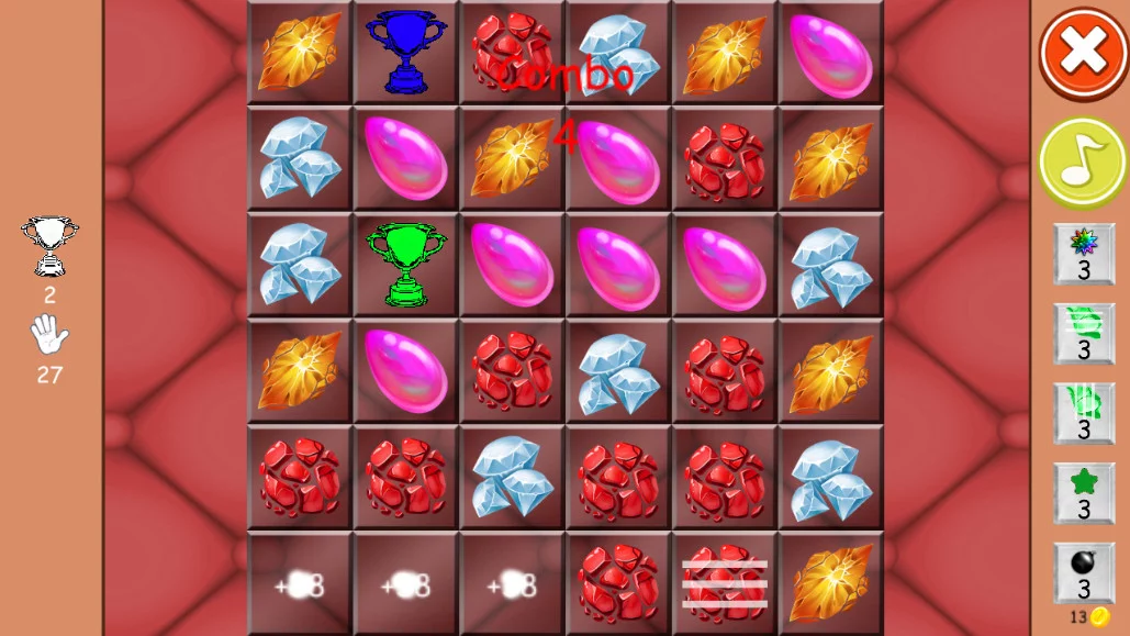 Изображение игры: Mighty Gemstones