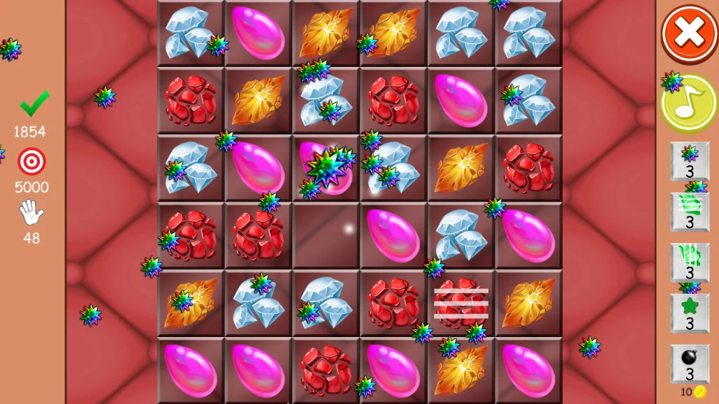 Изображение игры: Mighty Gemstones