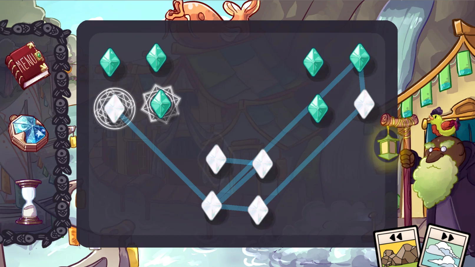 Изображение игры: Crystals and Curses